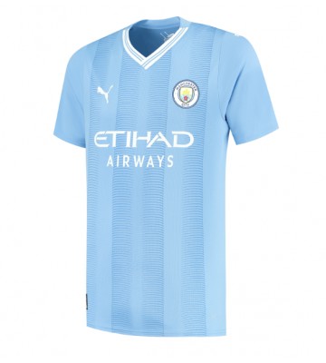 Manchester City Primera Equipación 2023-24 Manga Corta